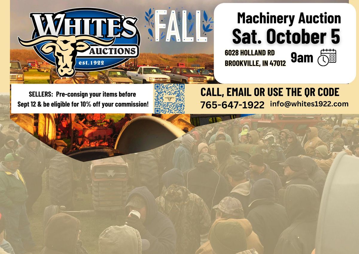 White's 2024 Fall Machinery Consignment Auction