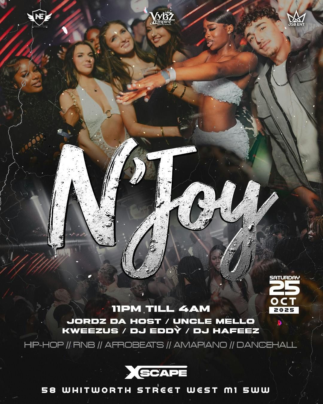 NJOY - HipHop \/ RnB \/ House \/ Afrobeats \/ Amapiano \/ Dancehall