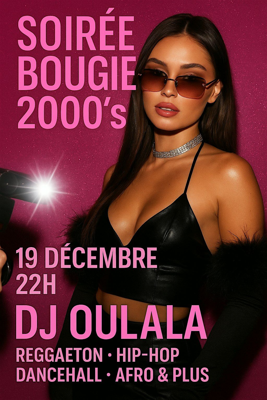 BOUGIE NIGHT 2000\u2019s \u2013 Pink, Flash & VIP Vibes