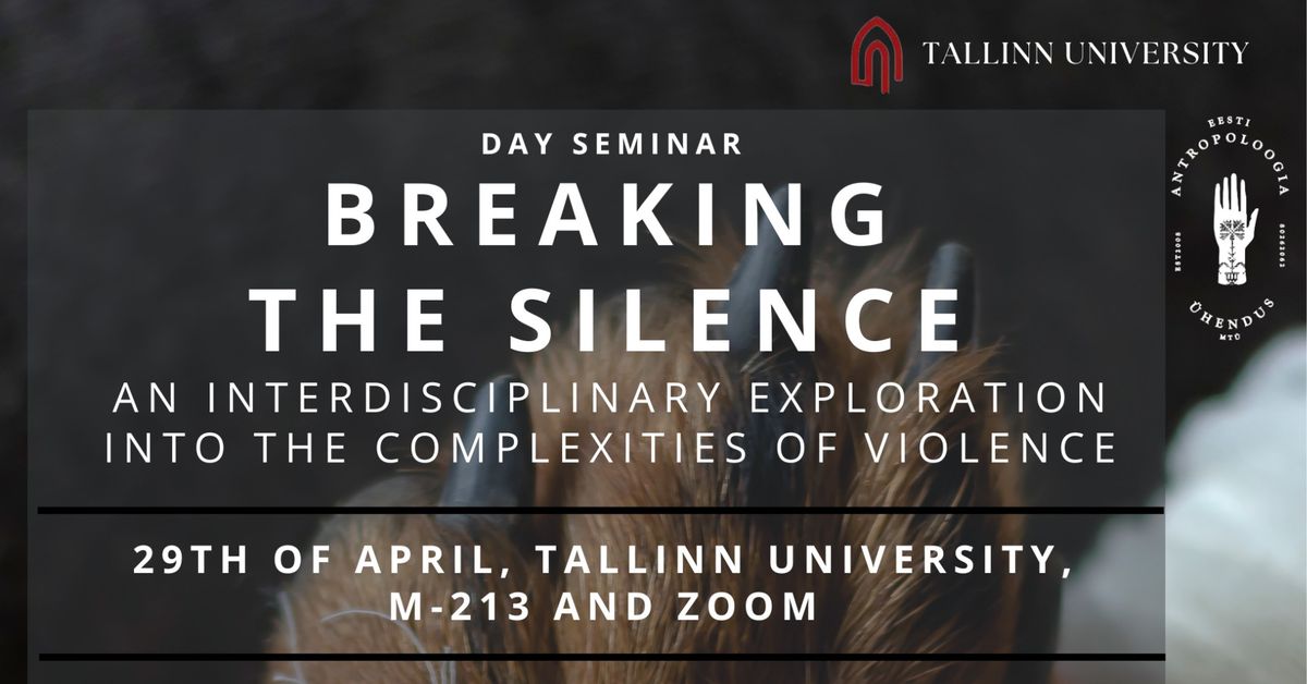 Day Seminar "Breaking the Silence"