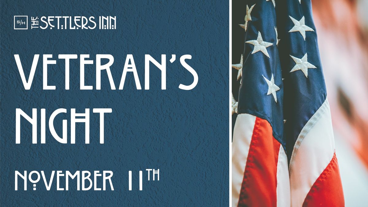 Veteran's Night Welcome