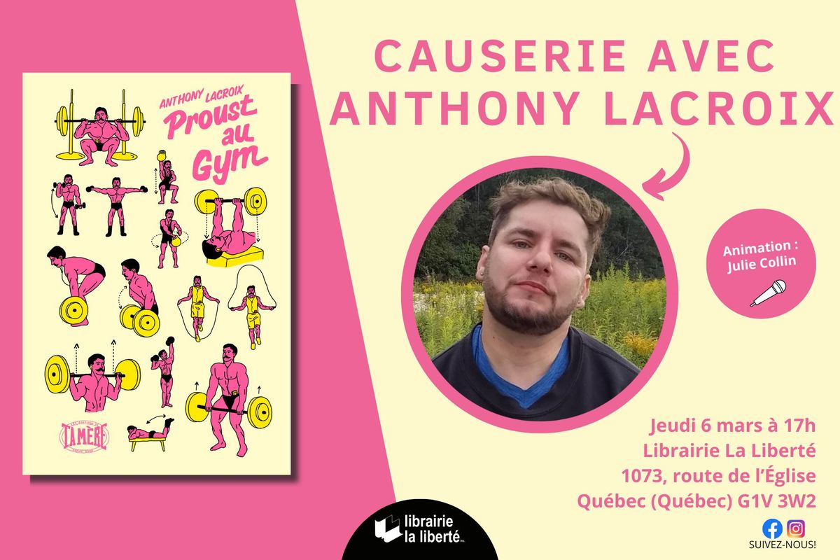 Causerie avec Anthony Lacroix