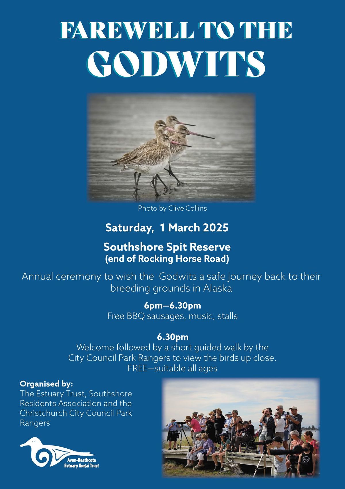 Annual Farewell to the Godwits ceremony