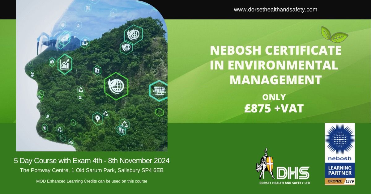 NEBOSH Certificate in Environmental Management