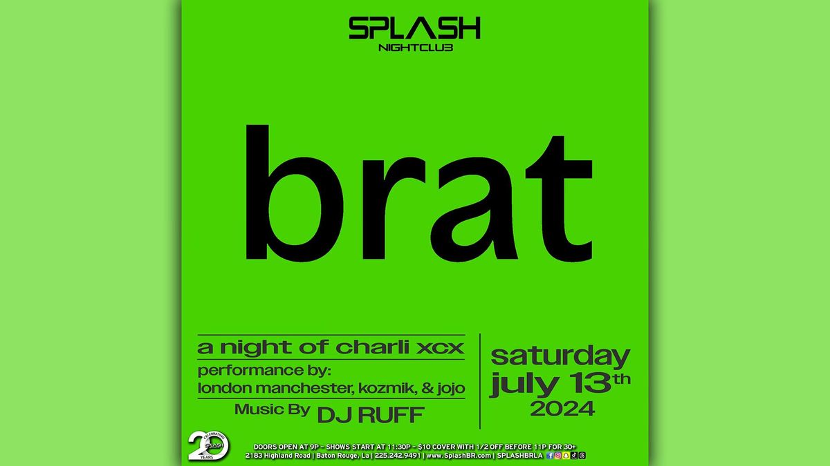 Brat Party: A night of Charli XCX