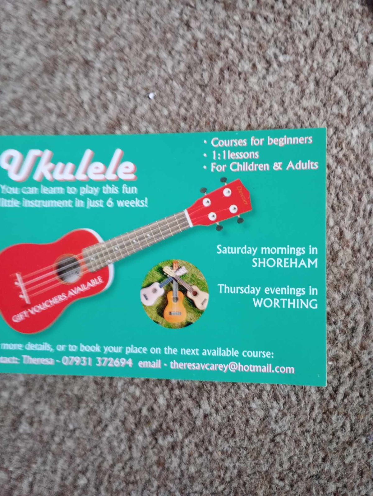 Learn to play the Ukulele by Christmas!\ud83c\udf84 \ud83c\udf84 \ud83c\udf81