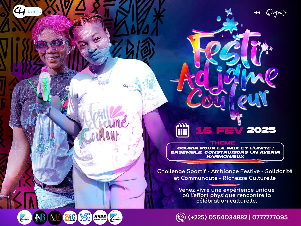 Festi Adjam\u00e9 couleur 4e \u00e9dition