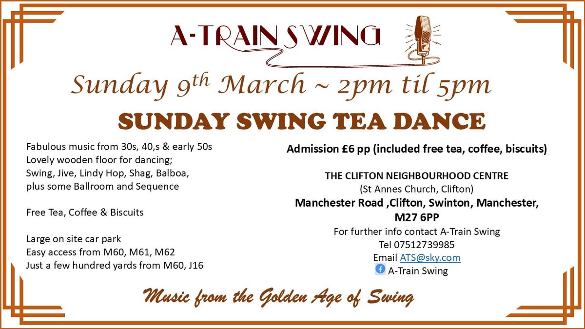 Sunday Swing Tea Dance