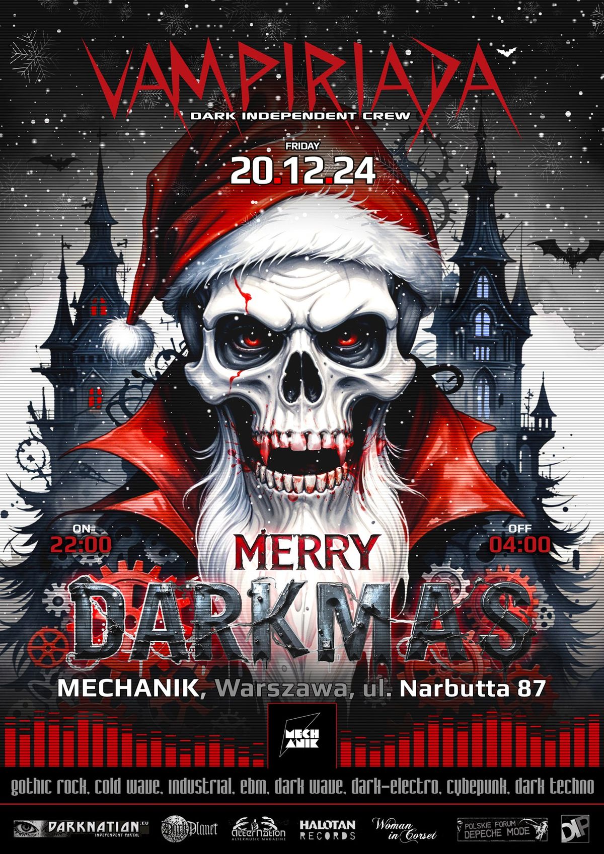 VAMPIRIADA: MERRY DARKMAS | 20.12.2024 | klub Mechanik