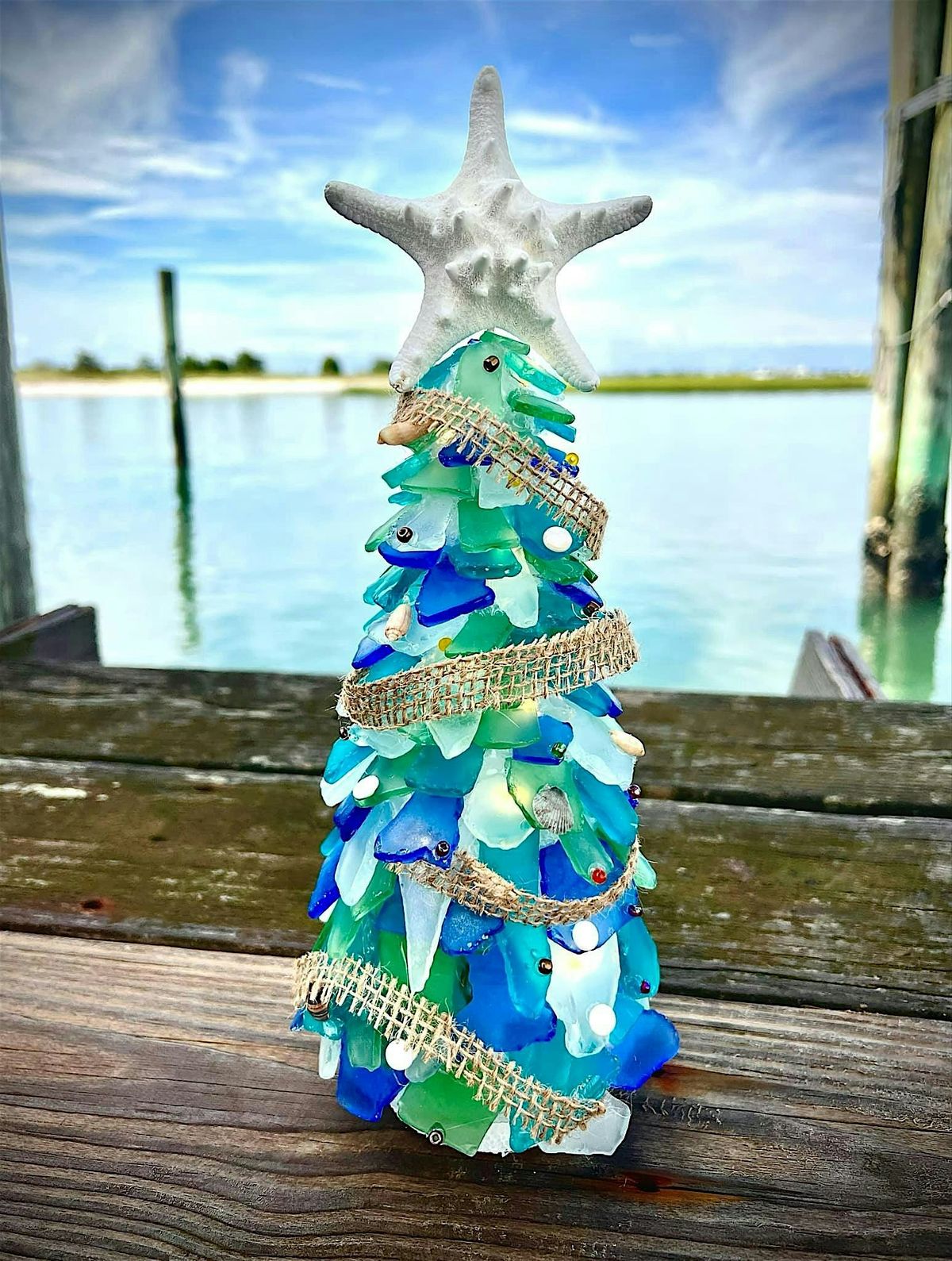Sea Glass Christmas Tree Class