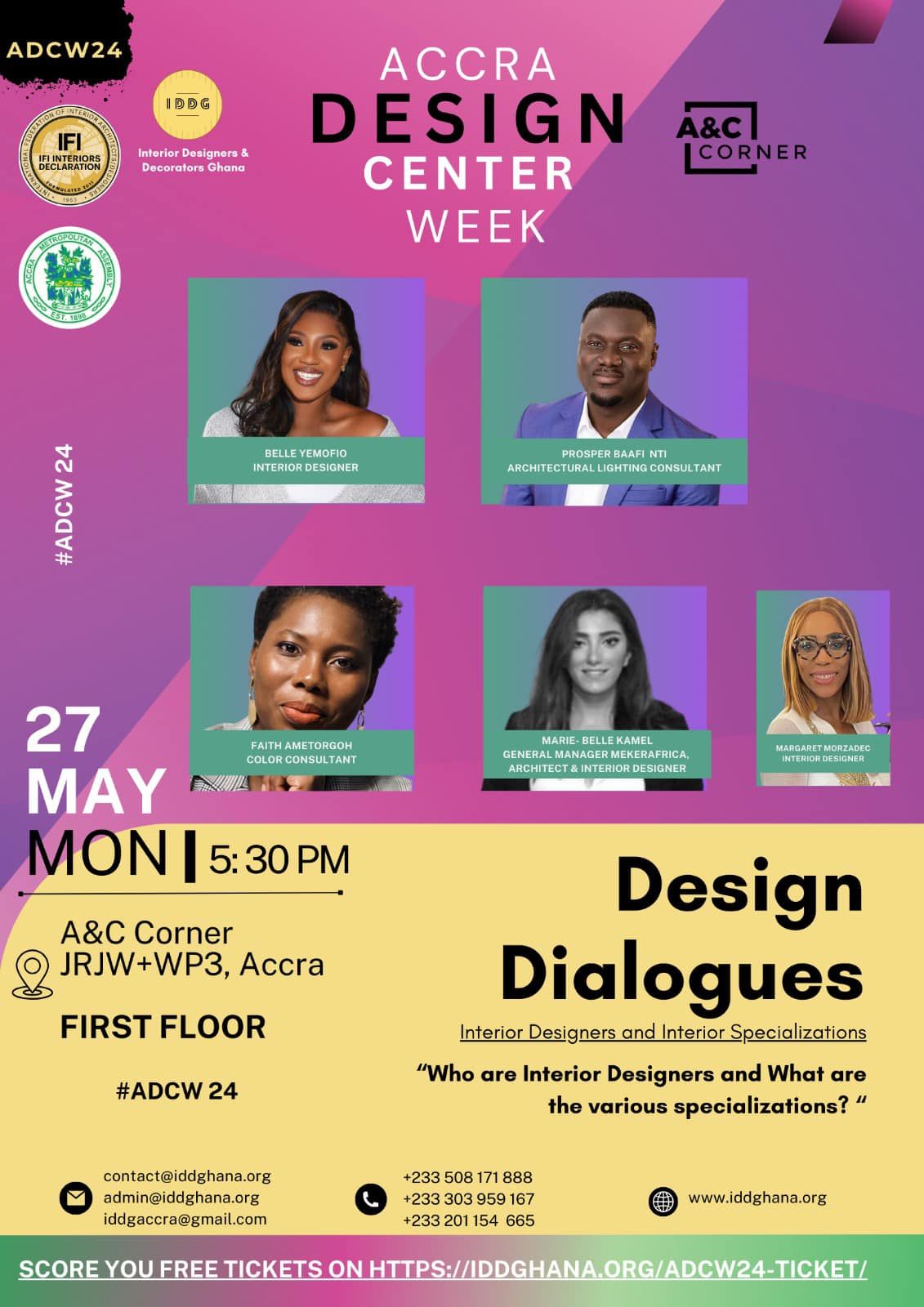 Accra Design Center Week Celebrations Panel Discussion