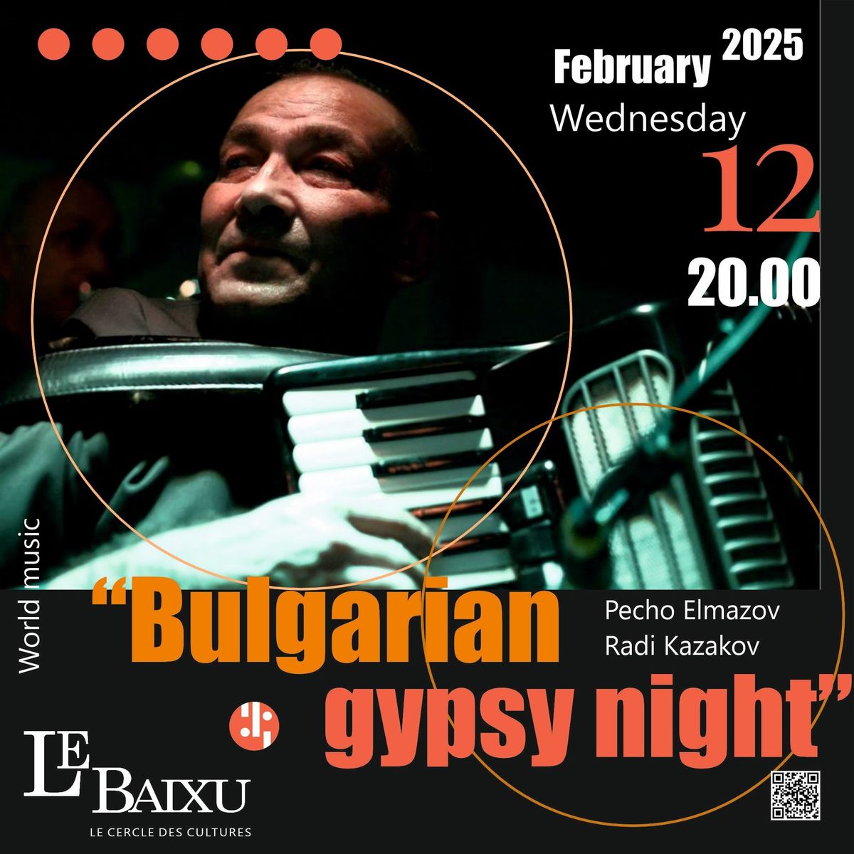 Bulgarian gypsy night: Pecho Elmazov & Radi Kazakov & Sevko 