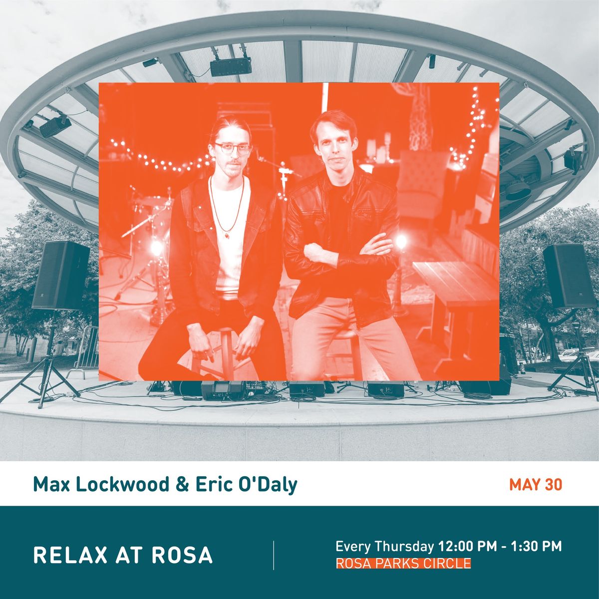 Relax at Rosa Concert Series | Max Lockwood & Eric O'Daly