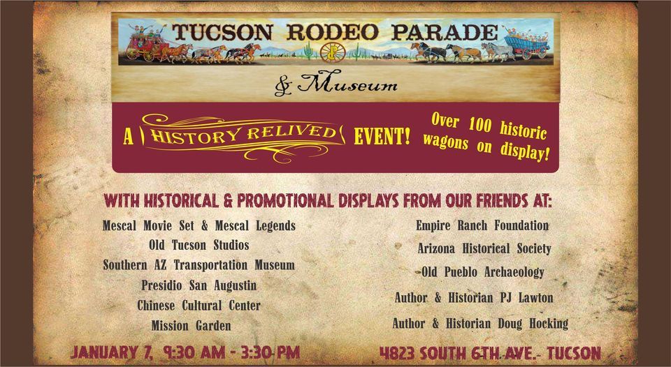 A History Relived Event at the Tucson Rodeo Parade Museum, Tucson Rodeo