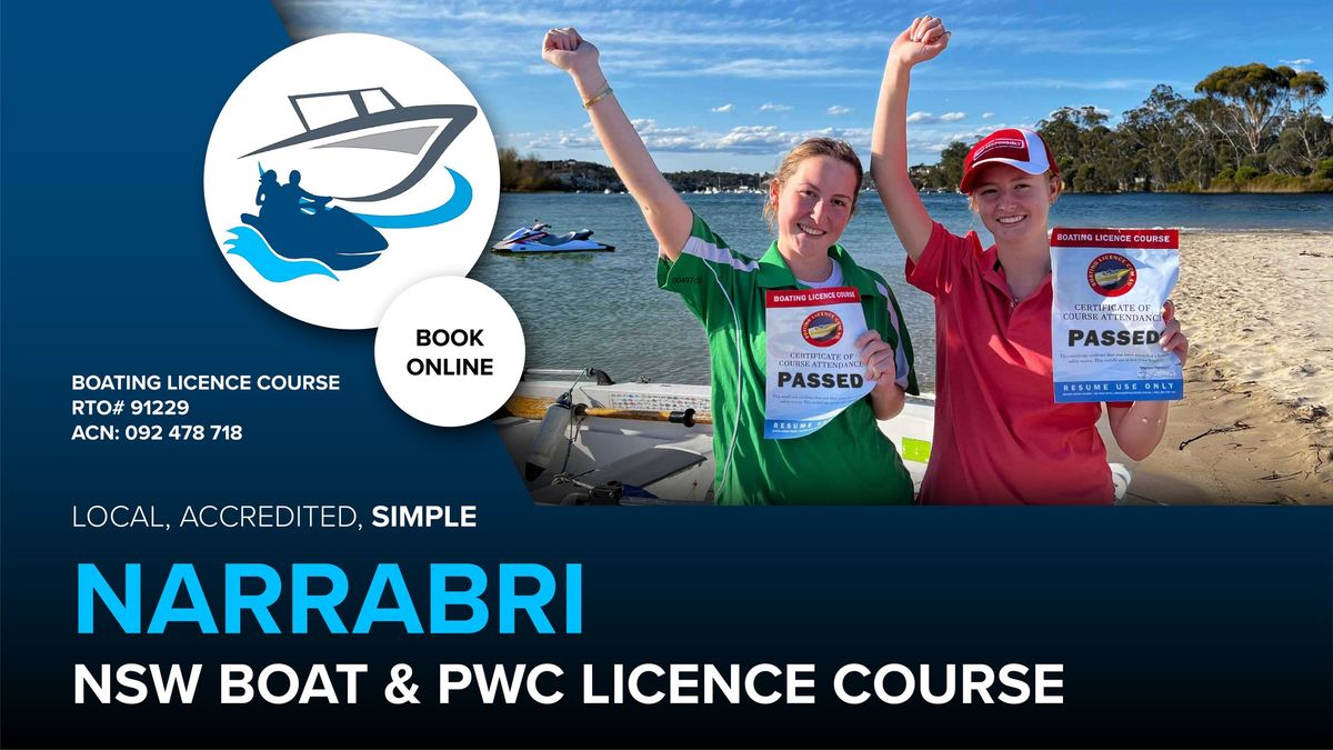 Narrabri Boat & PWC Licence Course