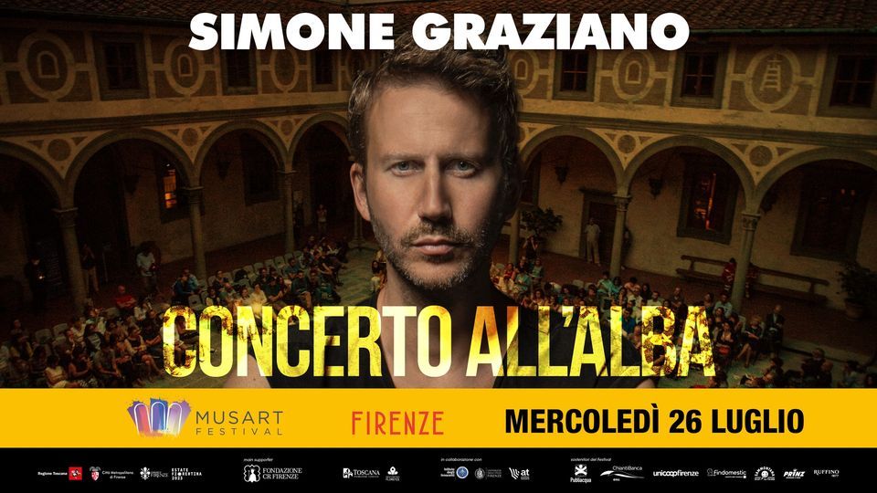 Concerto all'Alba con Simone Graziano | MusArt Festival Firenze 2023