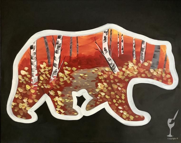 Fall Bear Painting Class