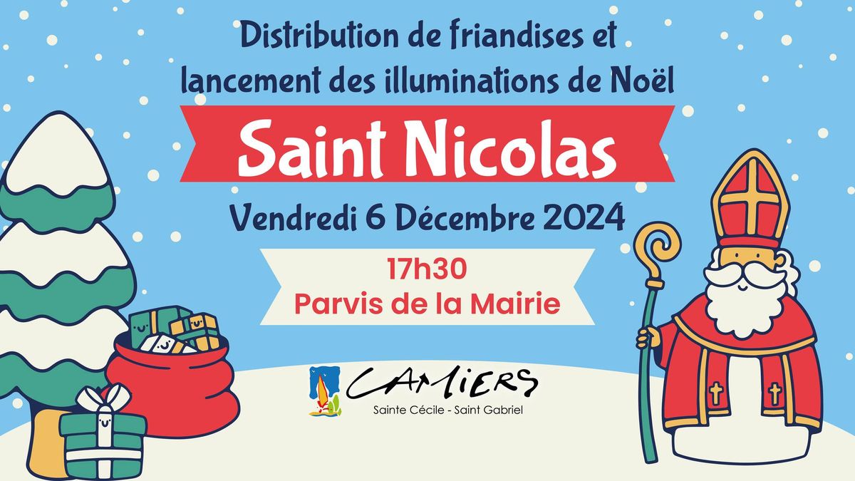 Saint Nicolas et lancement des illuminations de No\u00ebl\u2728