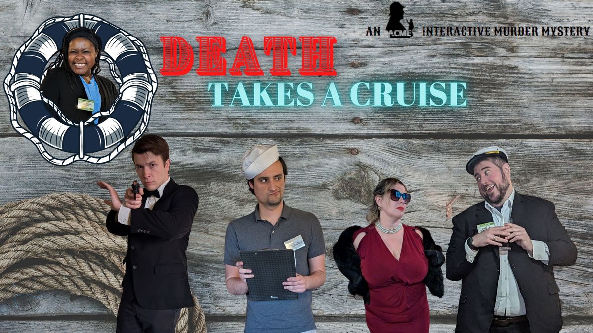 *MATINEE* Murder Mystery Dinner Hosted by Red Hook Seniors "Death Takes A Cruise"