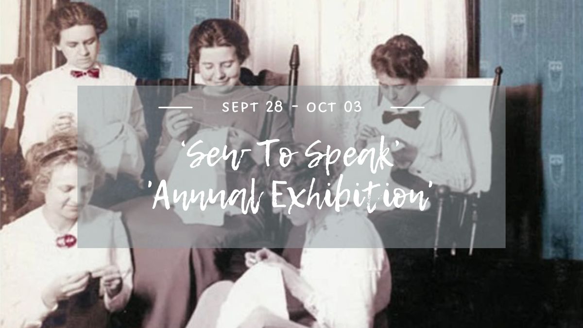 Craft Exhibition - Sew to Speak