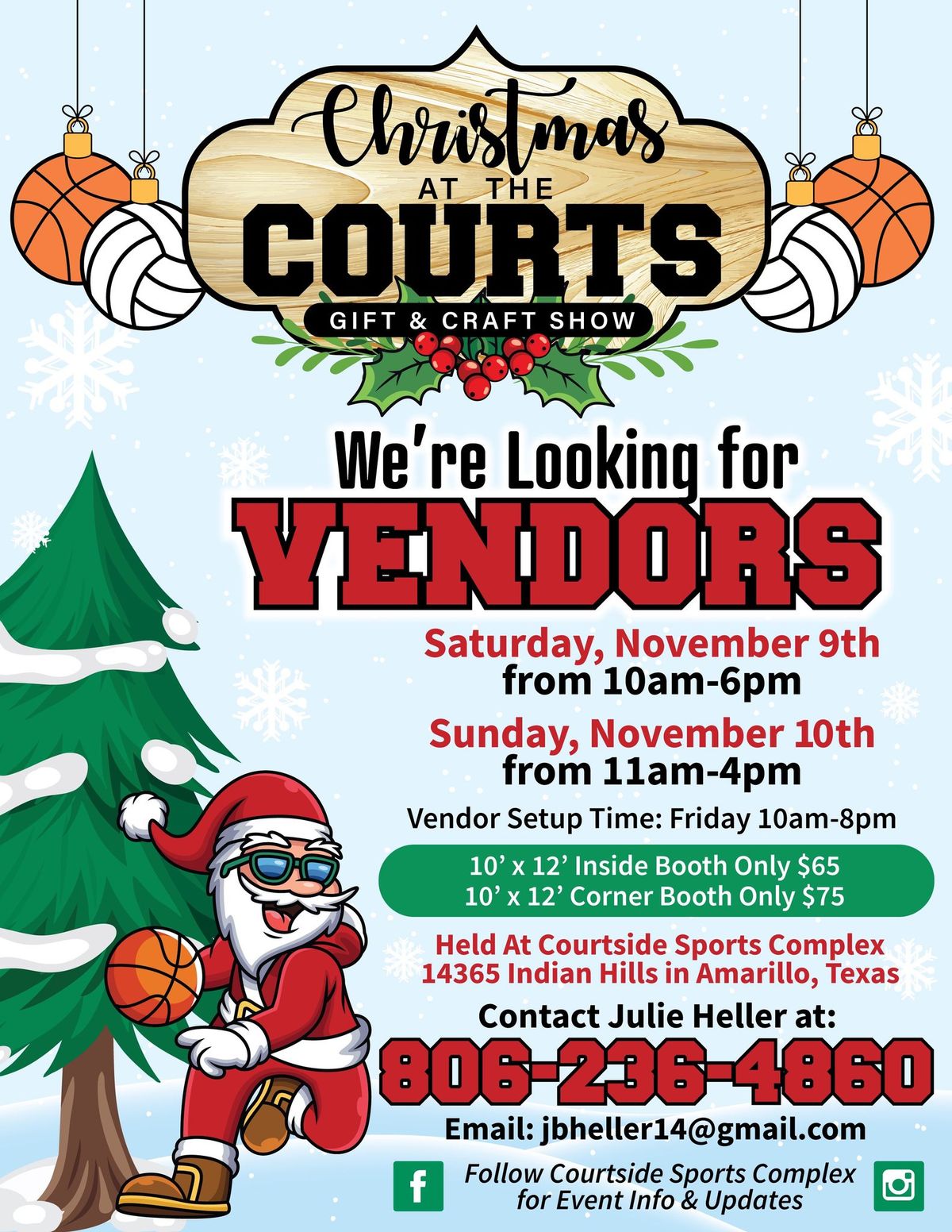 Christmas at the Courts