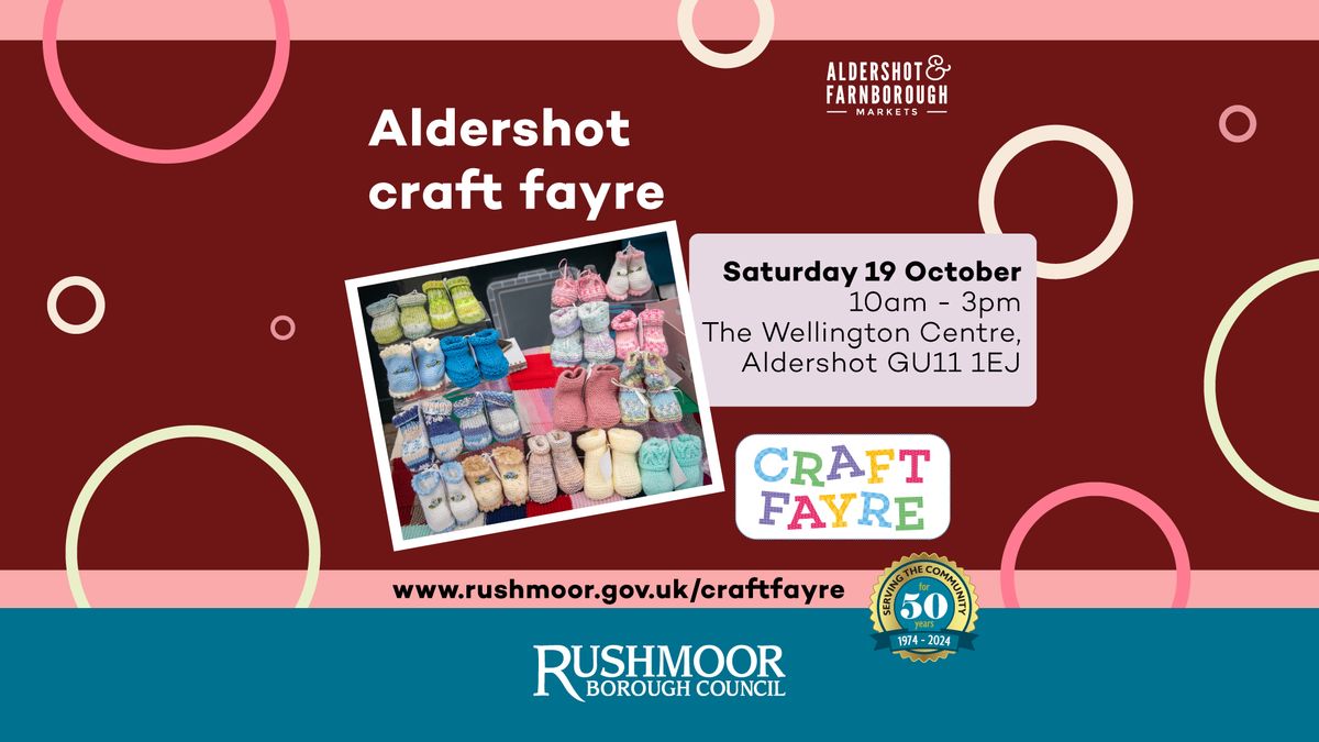 Aldershot Craft Fayre - October 2024