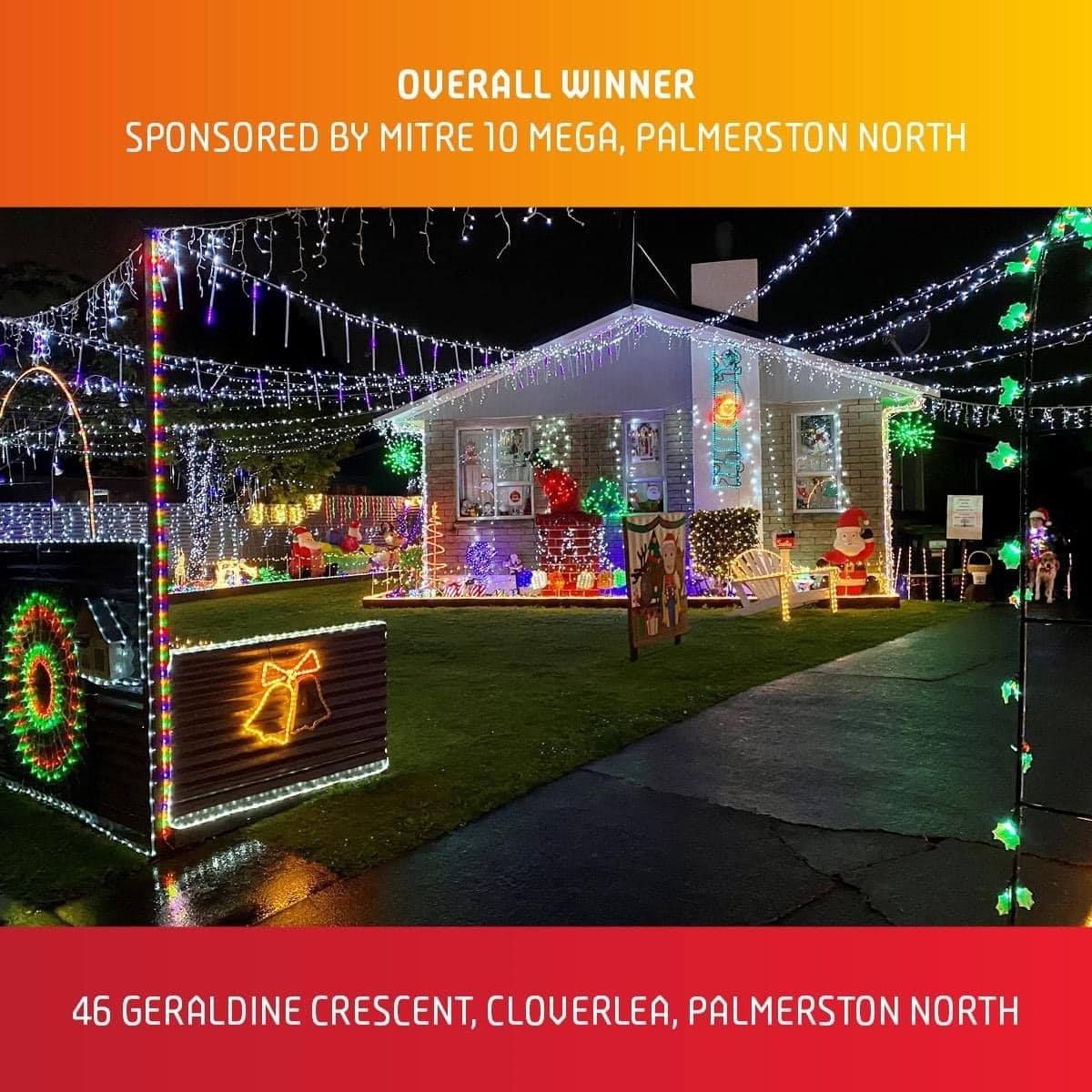 2024 Christmas Lights on Geraldine festive display - 1st to the 26th of December 