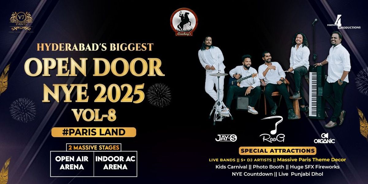 Hyd Biggest Open Door NYE 2025 Vol-8@OM CONVENTION