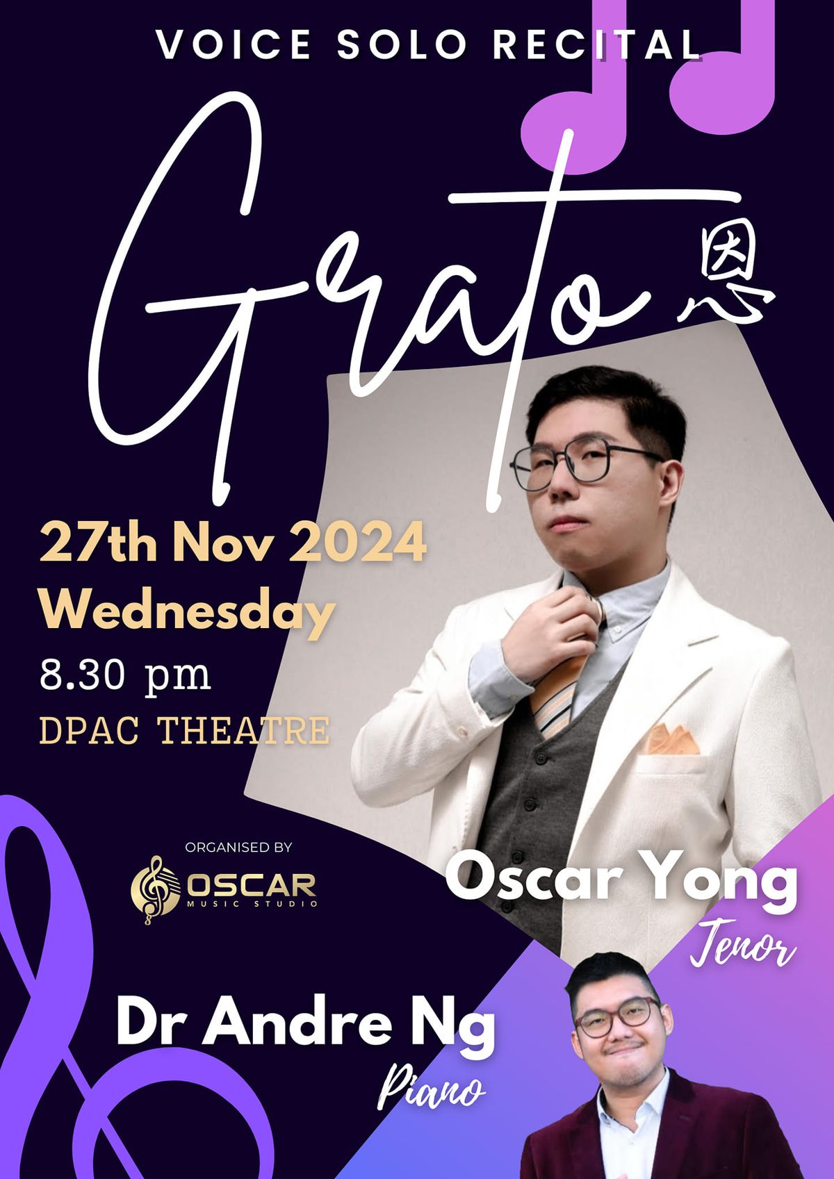 Grato \u6069 Voice Solo Recital