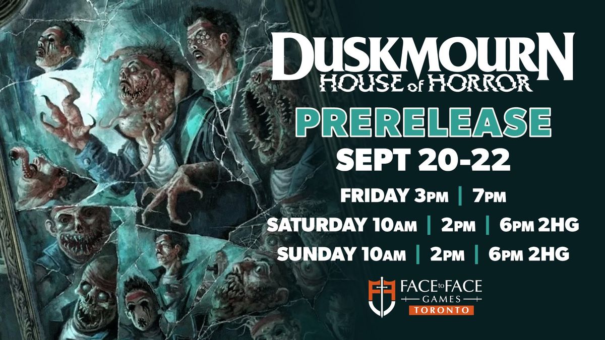 Duskmourn Prerelease