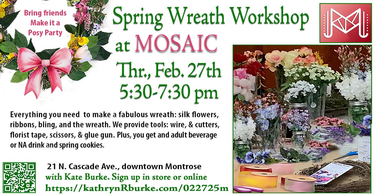 Spring Wreath Workshop