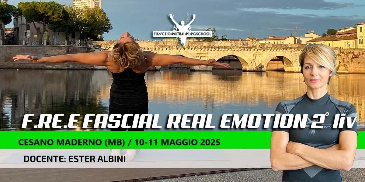 Corso Free Fascial Real Emotion 2\u00b0 liv., Cesano Maderno (MB) 10-11 Maggio 2025