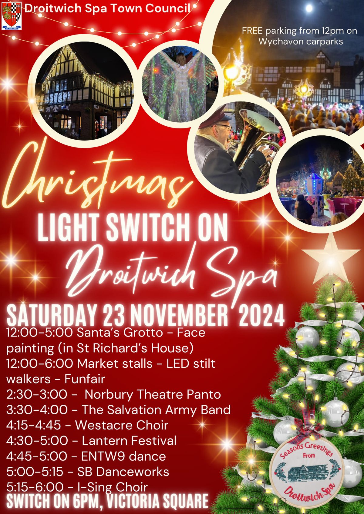 Droitwich Spa's Annual Light Switch On Event