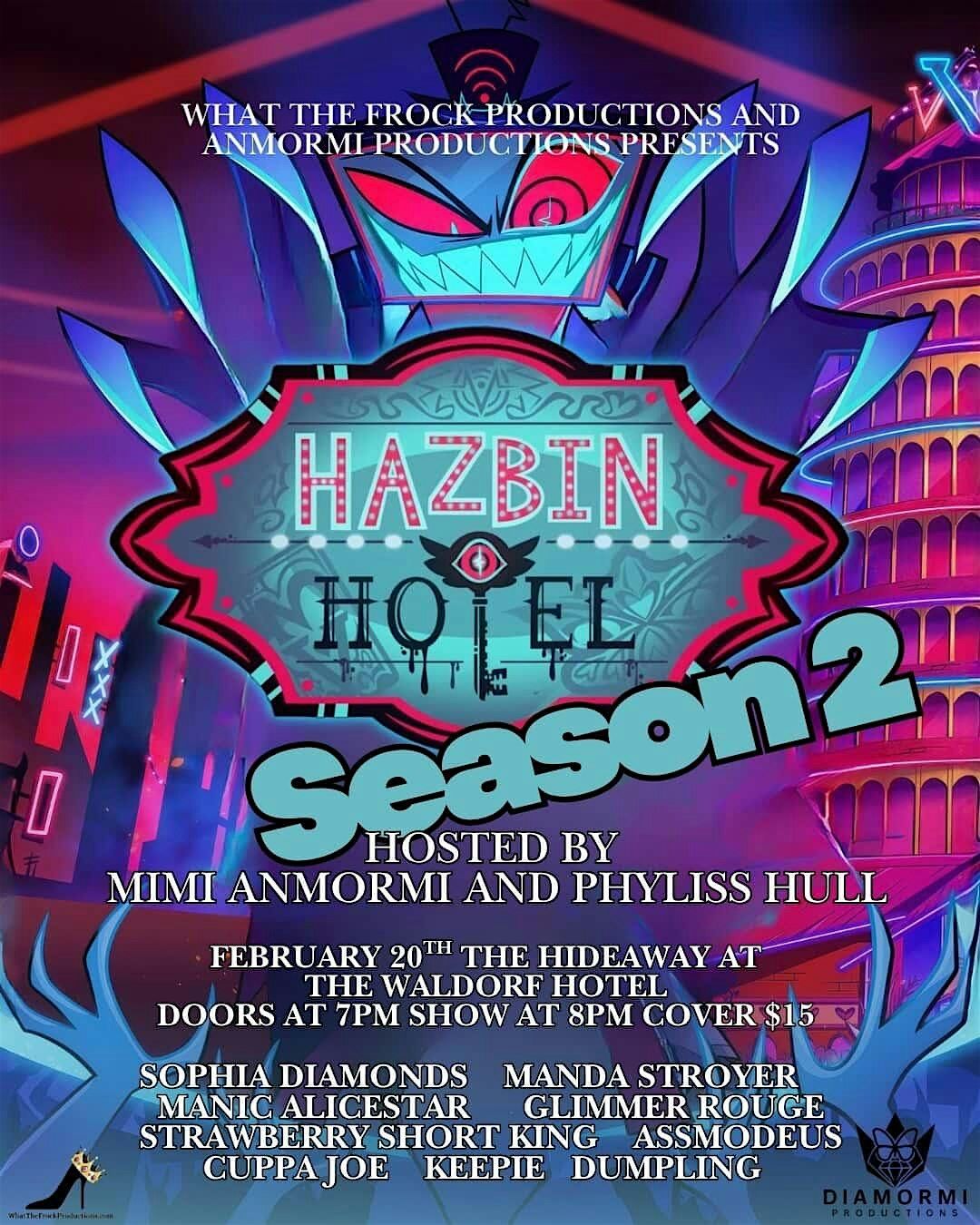 Hazbin Hotel Drag Extravaganza