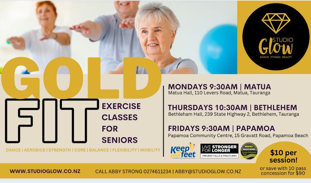 Gold Fit - Seniors Exercises Class (Papamoa)