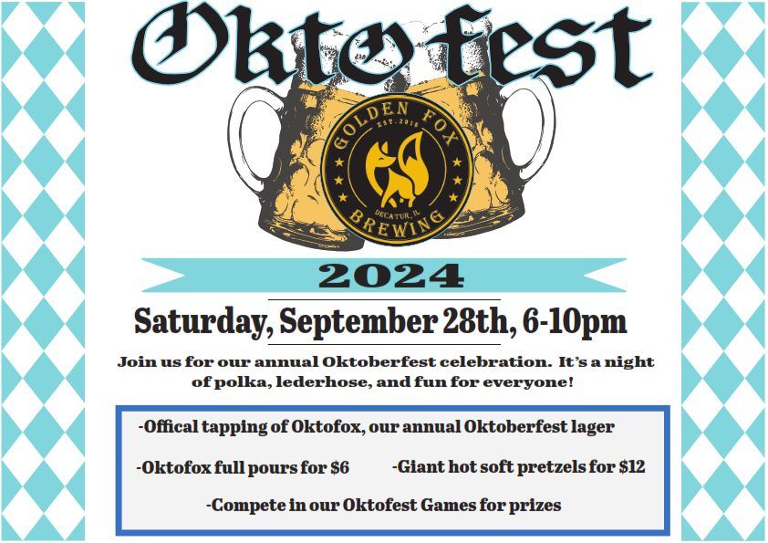 Oktofest 2024 at Golden Fox Brewing