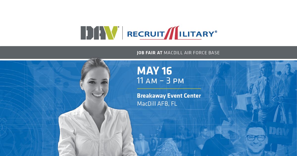 DAV | RecruitMilitary Job Fair at MacDill Air Force Base
