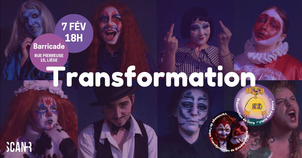 Transformation : Soir\u00e9e de lancement du livre \u00abViens faire genre\u00bb