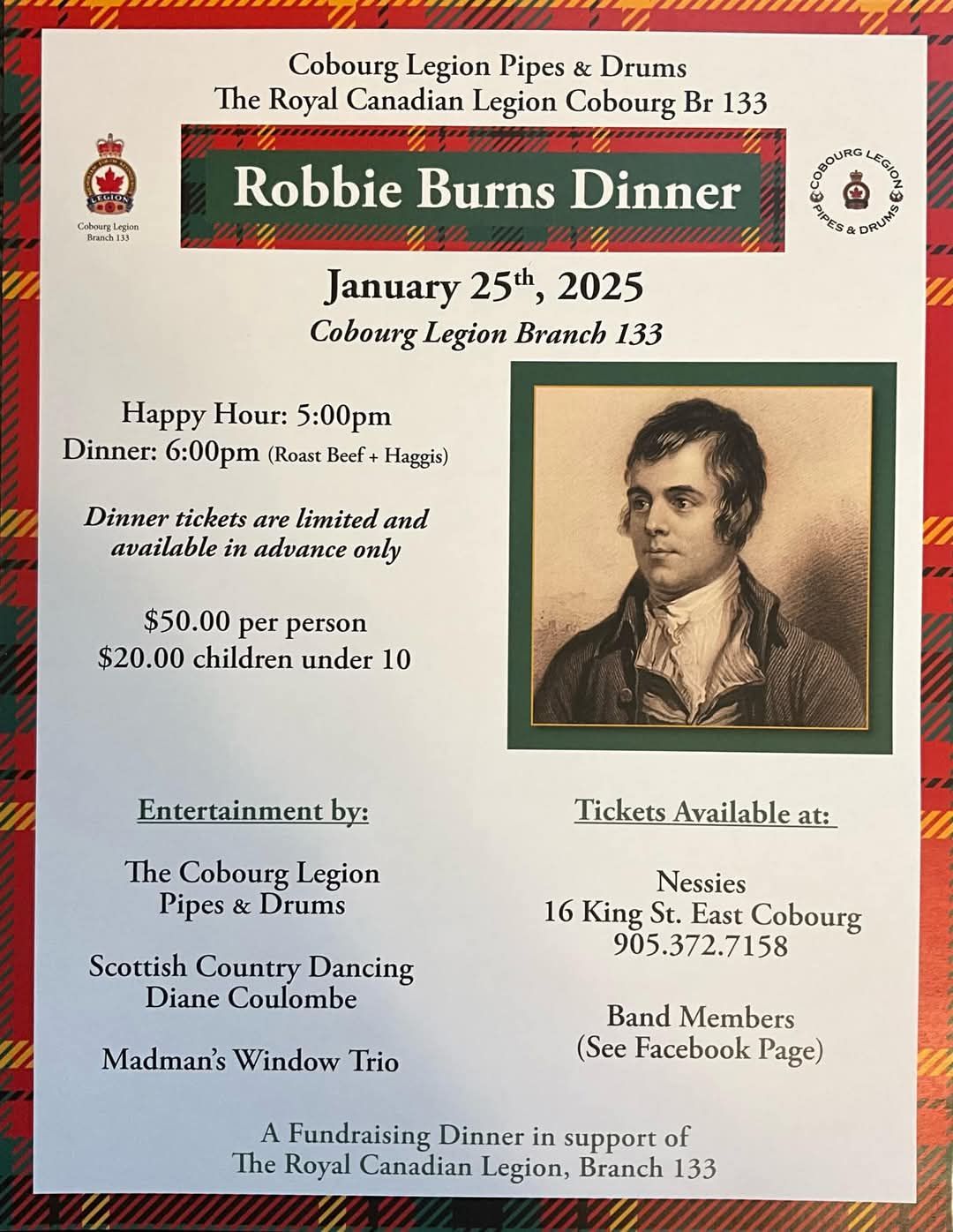 Robbie Burns Dinner