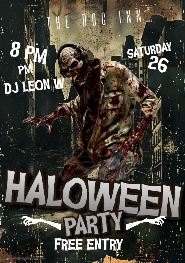 Halloween party at The Dog ????