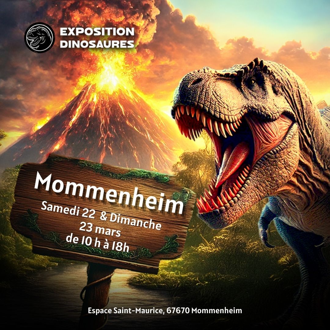 [EXCLU] L'exposition Dinosaures \u00e0 Mommenheim