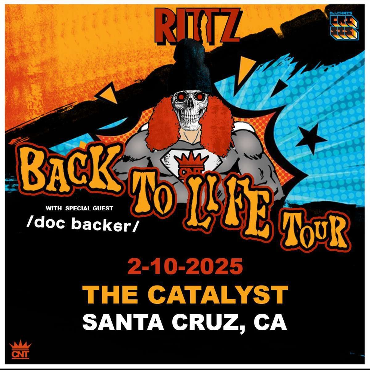Rittz at Higher Ground - Showcase Lounge