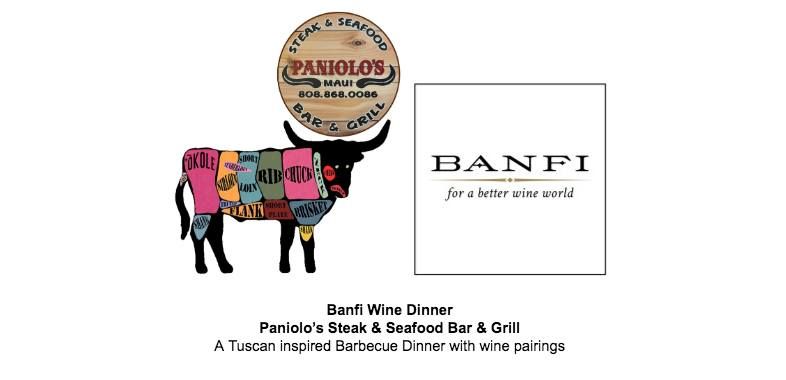 Banfi 5 Course Dinner & Wine Selections