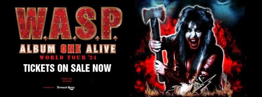 W.A.S.P. Album ONE Alive - Luxembourg