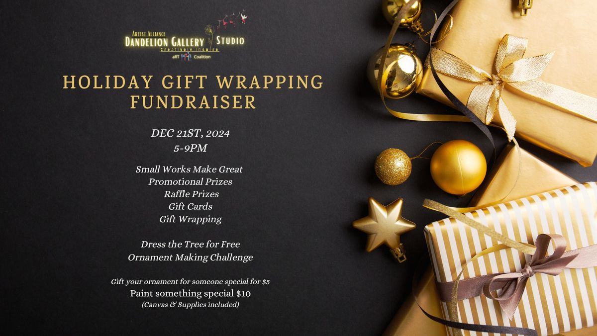 Holiday Gift Wrapping Fundraiser