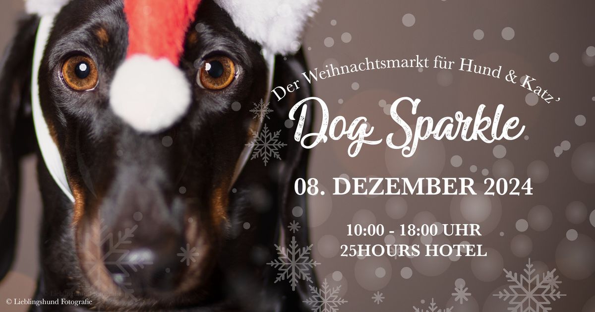 Dog Sparkle im 25h Hotel Wien - Weihnachtsmarkt f\u00fcr Hund&Katz\u00b4