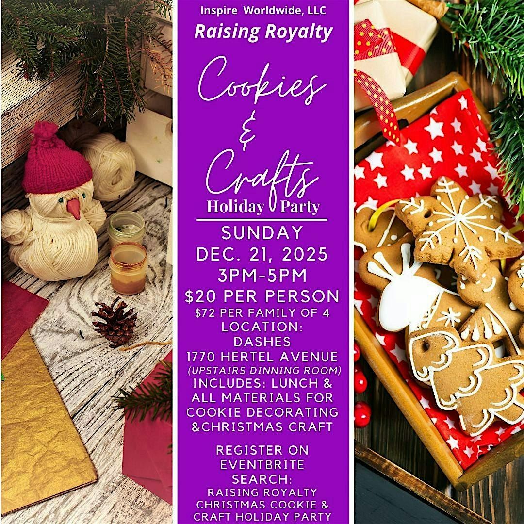 Christmas Cookies & Crafts Holiday Party