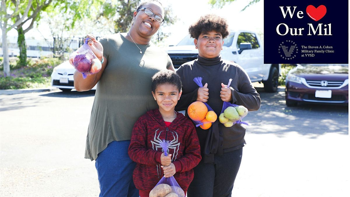 "We Heart Our Mil" Food Distribution for Military Families