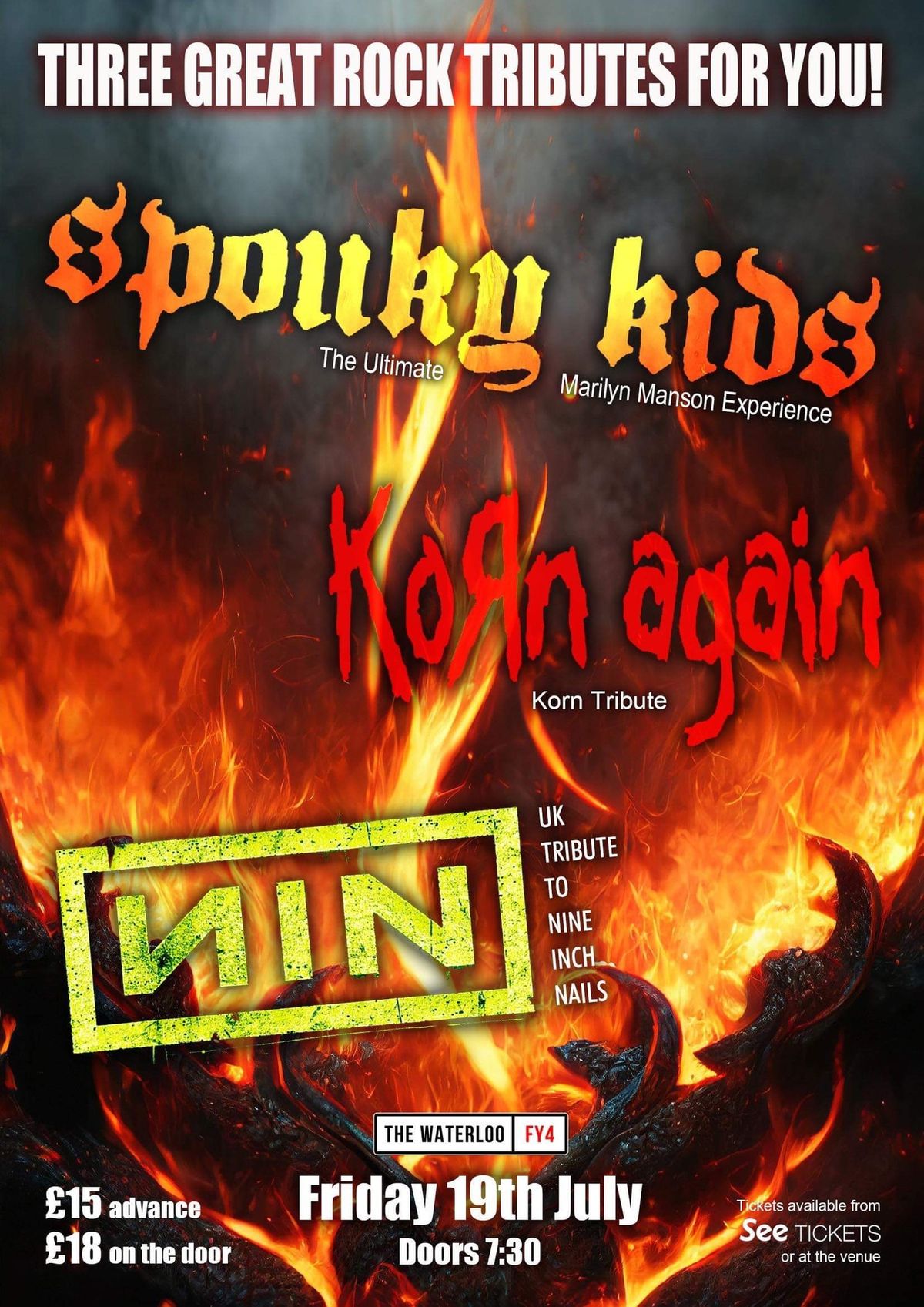 Spouky Kids, Korn Again, Nine Inch Nails Tribute 