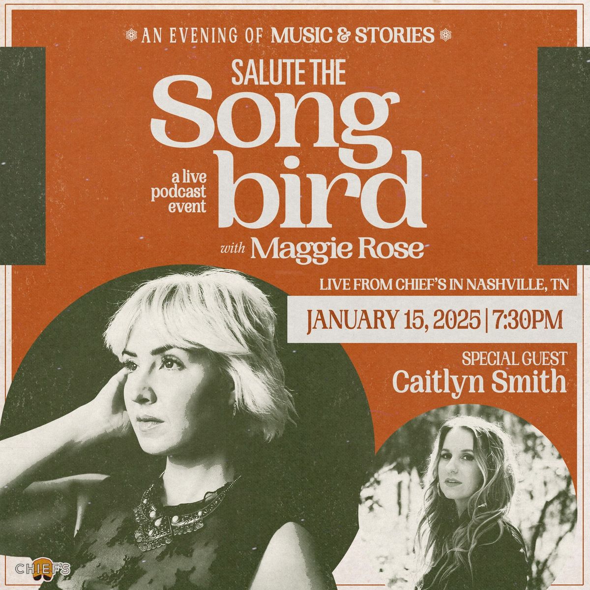 Maggie Rose\u2019s Salute the Songbird w\/ Caitlyn Smith (LIVE PODCAST)